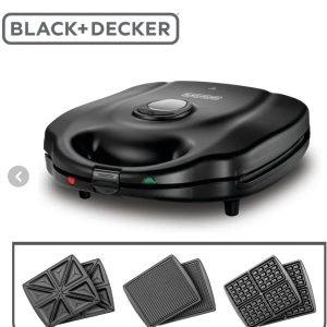ساندویچ ساز 4 خانه بلک اند دکر مدل TS4130-B5 با توان 1400 وات